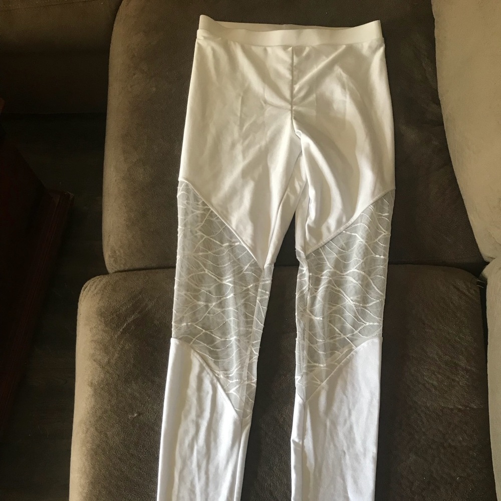 White leggings